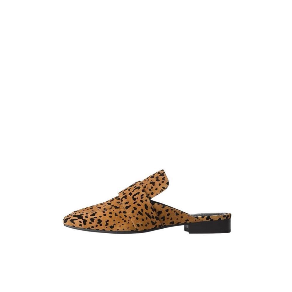 Rag & Bone Carson Mule Tan Cheetah 38.5